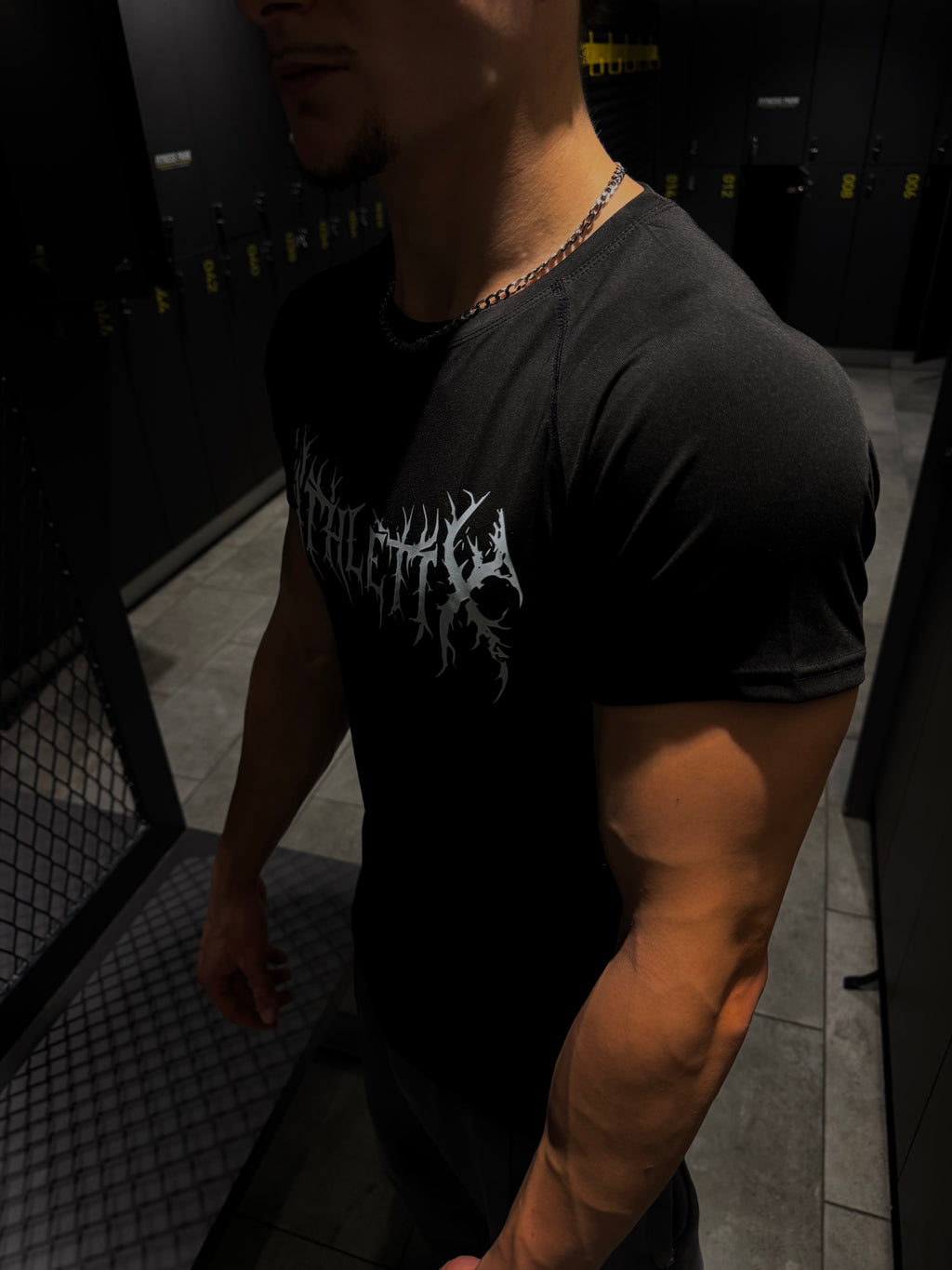 Teeshirt de compression noir