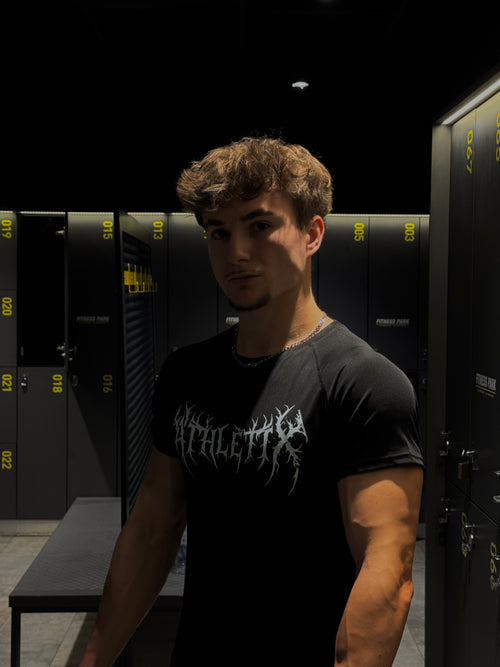 Teeshirt de compression noir