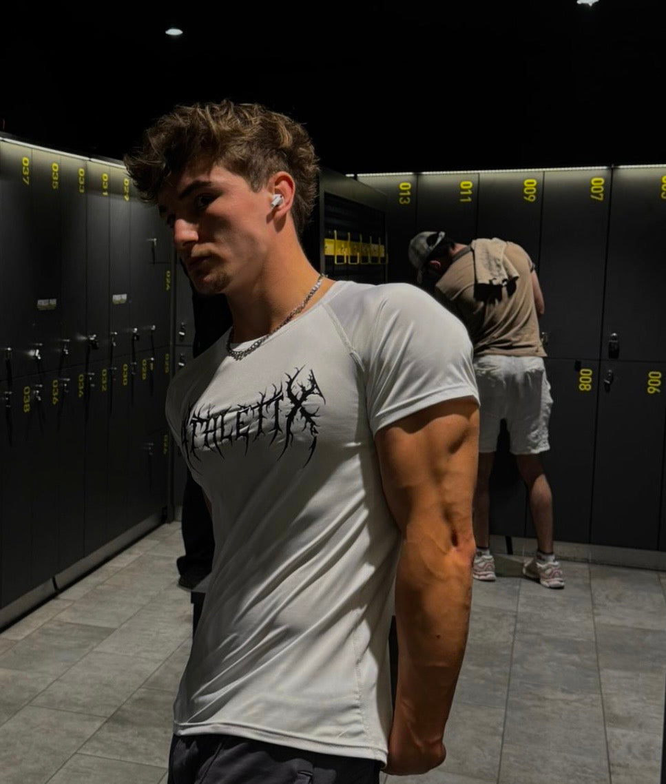 Teeshirt de compression blanc